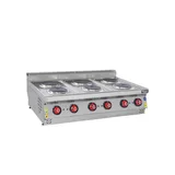 Himaksan Set Üstü Altılı Elektrikli Ocak 120x70x30 cm HMK-DOE 1273 - 3
