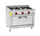 Himaksan 2 Ocak 1 Kuzine Gazlı ve Lpg Li 100X60X85 HMK-KZG 1060 - 2