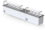 İceinox 4 küvetli Servis üniteler 150X80X132 STS-F 330 CR - 2
