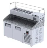 Iceinox 2 Kapılı Pizza Hazırlık Buzdolabı 150x80x108 PTS GR 330 CR - 2