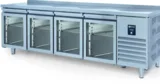 İceinox Tezgah Tip 4 Cam Kapılı Buzdolabı  Snack seri - 250x60x85 Cm CTS 560 CR-UG - 2