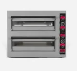 İnoxclass Çift Katlı Pizza Fırını Elektrikli 30 cm x 8 Pizza Kapasiteli Margarita M502E - 2