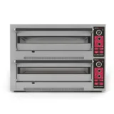İnoxclass Çift Katlı Pizza Fırını Gazlı 30 cm x 12 Pizza Kapasiteli Margarita M602EG - 2