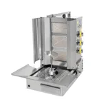 İnoxmaster 3 Lü Alttan Motorlu Döner Ocağı Gazlı ve Lpg Li 44x52x100 Cm İMR-MDNR-301 - 2
