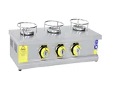 İnoxmaster 3 Lü Künefe Ocağı Gazlı ve Lpg Li 70x25x18 Cm İMR-KNFOGT-3 - 2