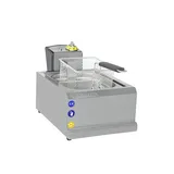 İnoxmaster Ekonomik Fritöz Elektrikli 5 Litre 24x50x20 cm İMR-FE-5 - 2