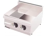Kalitegaz Elektrikli Pleyt Izgara Yarı Oluklu Krom Kaplı 60x60x29 Cm GS6060EC Rinnova - 2