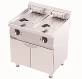 Kalitegaz Gazlı Fritöz 23+23 Litre Ce Belgeli 80x70x90 cm Alt Dolaplı FCS8070G Rinnova - 2