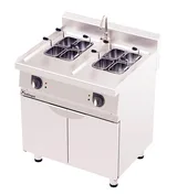 Kalitegaz 12+12 Litre Elektrikli Makarna Haşlama Makinesi 80x70x90 Cm Alt Dolaplı PCCS8070E Rinnova - 2