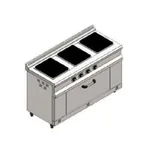 CSA Elektrikli 3 lü Kuzine 140x60x85 cm  KRCS.KZE.1460.CE - 2