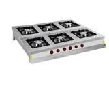 CSA 6 Lı Set Üstü Ocak Gazlı ve Lpg Li Ce Belgeli 150x100x25 cm KRCS.SOG.1510.CE - 2