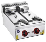 CSA Elektrikli Fritöz 5+5 Litre 60x57x29 cm KRCS.SFE.55 - 2