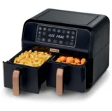 Kenwood 2 Hazneli Dual Airfryer 1700 Watt HFP70.000BK - 2