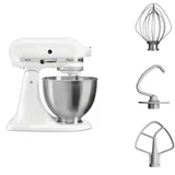 KitchenAid 4,3 Litre Classic Stand Mikser - Beyaz 5K45SSEWH - 4