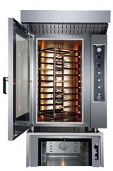 Maksan 10 Tepsili  Dönerli Patisserie Fırın Manuel Elektrikli MKDF-10 - 2