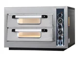 Maksan Elektrikli  Pizza Fırını Çift Katlı 4+4x25 Cm Kapasiteli Termometre Göstergeli PO-402T - 2