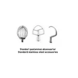Mateka 30lt Planet Mikser 3 Hızlı 230V CRB 30m - 5