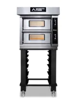 Moretti Forni Çift Katlı Taş Tabanlı Pizza Fırını Elektronik Kontrollü ID-D-60.60 - 3