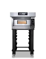 Moretti Forni Tek Katlı Taş Tabanlı Pizza Fırını Elektronik Kontrollü ID-M-60.60 - 2