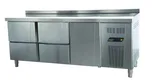 Ndustrio Tezgah Tipi Buzdolabı 4 Çekmeceli + 1 Kapılı Gastronorm Seri TPG-73-4D - 2