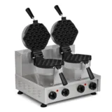 Omake Elektrikli Special Model Çiftli Waffle Makinesi Dönerli Zamanlayıcılı WFL12.E22.0301.Z5F - 2