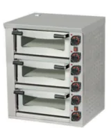 Omake Elektrikli Pizza Fırını Üç katlı 52x52 FPZ01.E31.0503.U50 - 2