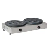 Omake Elektrikli Teflonlu 7 Bölmeli İkili Krep Makinesi KRP04.E21.0007.Z5F - 2