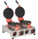 Omake Elektrikli Kare Model Çiftli Waffle Makinesi Zamanlayıcılı WFL01.E22.0101.Z5F - 2