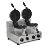 Omake Elektrikli Special Kare Model Çiftli Waffle Makinesi Dönerli Zamanlayıcılı WFL12.E22.0101.Z5F - 2