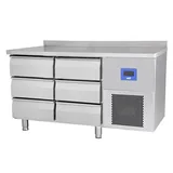 Öztiryakiler TAG 270 LMV Altı Çekmeceli Tezgah Tip Derin Dondurucu 131x70x85 79E4.27LMV.03 - 2