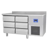 Öztiryakiler TAG 270 LMV Altı Çekmeceli Tezgah Tip Derin Dondurucu 134x70x85 79E3.27LMV.03 - 2