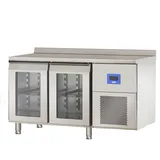 Öztiryakiler TAG 270 NMV Çift Cam Kapılı Tezgah Tip Buzdolabı 131x70x85 79E3.27NMV.01 - 2