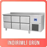 Öztiryakiler TAG 370 NMV Altı Çekmeceli Tezgah  Tip Buzdolabı 79E4.37NMV.02 - 2