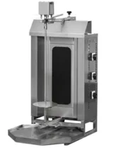Pimak 3 lü Üstten Motorlu Elektrikli Döner Ocağı 50x70x92 cm M077-3C - 2