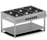 Pimak Gazlı 4 Lü Taban Raflı Ocak 100x100x85 Cm MX-4A - 2