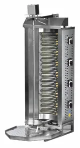 Pimak Elektrikli 8 Radyanlı Döner Ocağı Üstten Motorlu 50x60x105 cm M077-4D - 2
