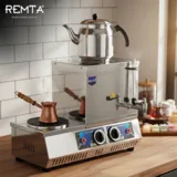 Remta 15 Model Tek Demlikli Çay Ocağı Elektrikli K30 - 3