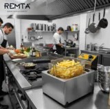 Remta 5 Litre Elektrikli Fritöz R91 - 3