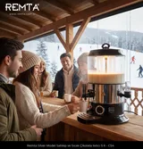 Remta 5 Litre Sahlep ve Sıcak Çikolata Isıtıcı Silver CS4 - 2