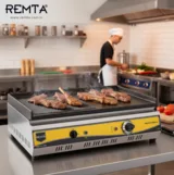 Remta 70 Cm Döküm Izgara Elektrikli 65x38 Cm R89 - 2