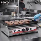 Remta 70 Cm Tam Düz Döküm Izgara Gazlı 65x38 Cm R70CETD - 2