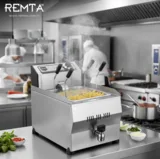 REMTA 8 Lt Makarna Haşlama Elektrikli Fritöz R114 - 2