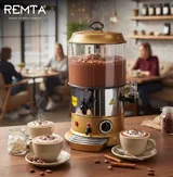 Remta 9 Litre Sahlep ve Sıcak Çikolata Isıtıcı Gold CS8 - 2