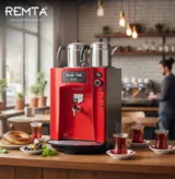 Remta Premium 2 Demlikli Jumbo Çay Makinesi 23 Litre DE11P - 4