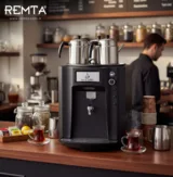Remta Premium Şamandıralı 3 Demlikli Jumbo Çay Makinesi DE10SP - 6