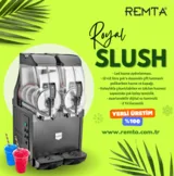 Remta Royal 12 Litre İce Slush Soğuk İçecek Makinesi ST41 - 2