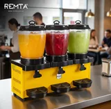 Remta Royal 3'lü Mini Şerbet ve Ayran Soğutucu 3x11 Litre ST38 - 2