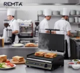 Remta Standart 20 Dilim Elektrikli Siyah Tost Makinesi R73S - 3