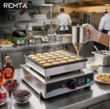 Remta Yuvarlak Model Tekli Pankek Makinesi Elektrikli W26 - 3