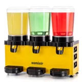 Samixir 10+10+10 Litre Panaromik Triple Karıştırıcılı Soğuk İçecek Dispenseri Analog MMM30.AY - 5